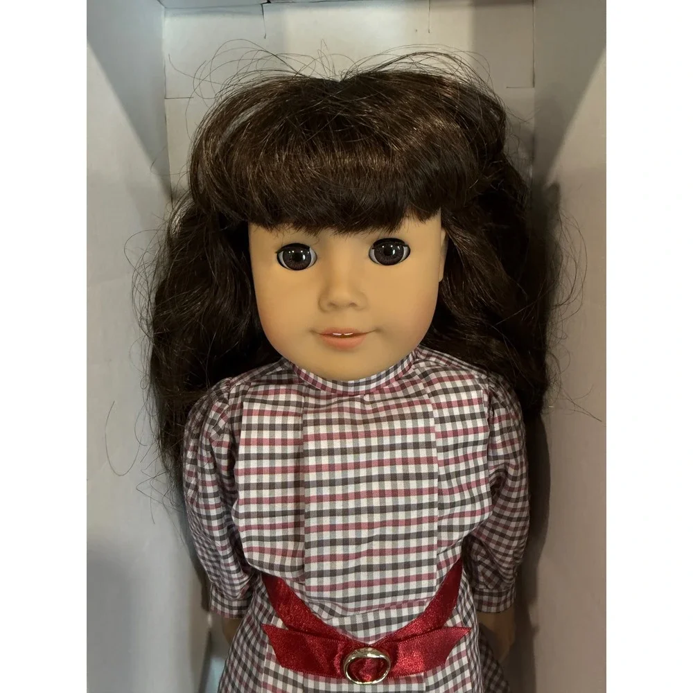 American Girl Samantha Parkington 18 Inch Doll BeForever Plaid Dress with Box